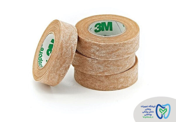 چسب ضد حساسیت میکروپور رنگ پوست 3M تری ام 1.25 سانتی‌متر vipmed.ir